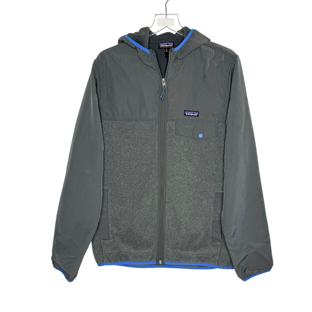 Patagonia Synchilla Full Zip Gray Jacket M Mens Half Fleece Outdoor Gorpcore